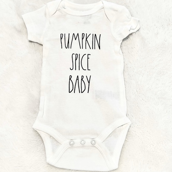 🆕Rae Dunn 3pk HAPPY FALL YA’LL Bodysuits - Picture 3 of 4